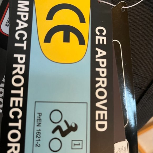 New, Size Small , Black Motorcycle Overpants, Waterproof with Removable Armor - Picture 7 of 10